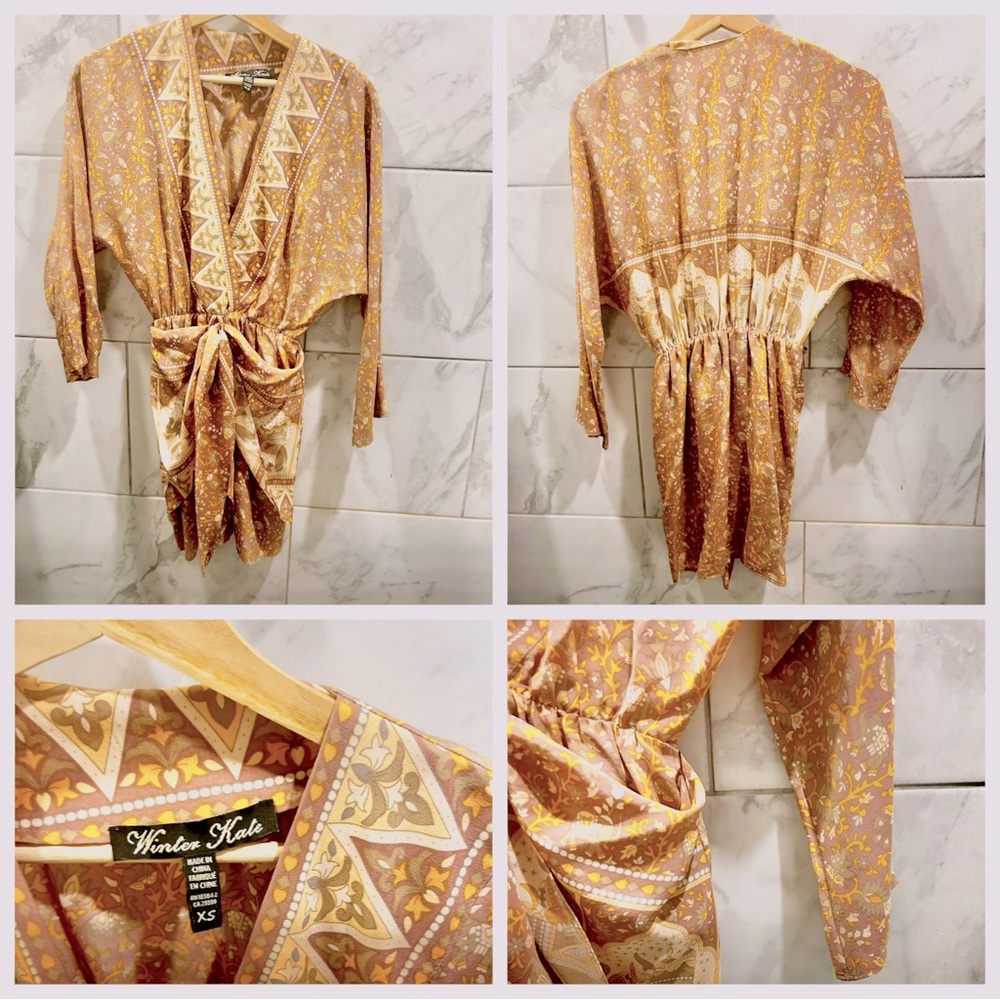 Winter Kate wrap dress
